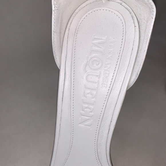 Alexander McQueen White Platforms size 38 - Picture 6 of 10